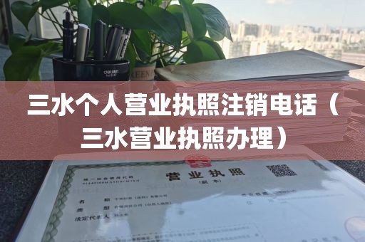 三水个人营业执照注销电话（三水营业执照办理）