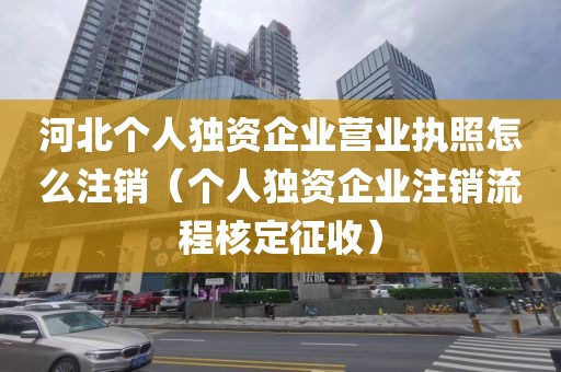 河北个人独资企业营业执照怎么注销（个人独资企业注销流程核定征收）