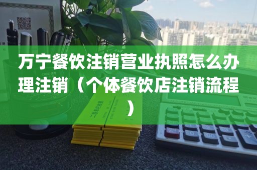 万宁餐饮注销营业执照怎么办理注销（个体餐饮店注销流程）