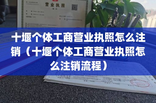 十堰个体工商营业执照怎么注销（十堰个体工商营业执照怎么注销流程）