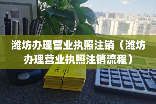 潍坊办理营业执照注销（潍坊办理营业执照注销流程）