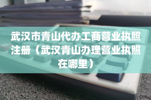 武汉市青山代办工商营业执照注册（武汉青山办理营业执照在哪里）