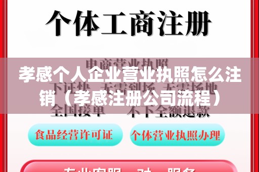 孝感个人企业营业执照怎么注销（孝感注册公司流程）