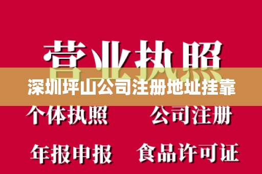 深圳坪山公司注册地址挂靠