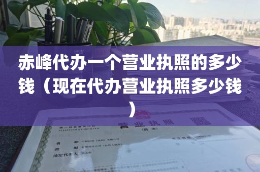 赤峰代办一个营业执照的多少钱（现在代办营业执照多少钱）