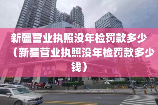 新疆营业执照没年检罚款多少（新疆营业执照没年检罚款多少钱）