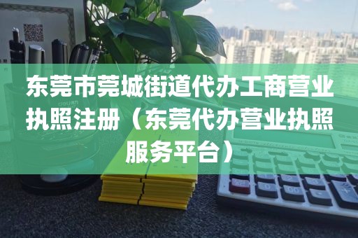 东莞市莞城街道代办工商营业执照注册（东莞代办营业执照服务平台）