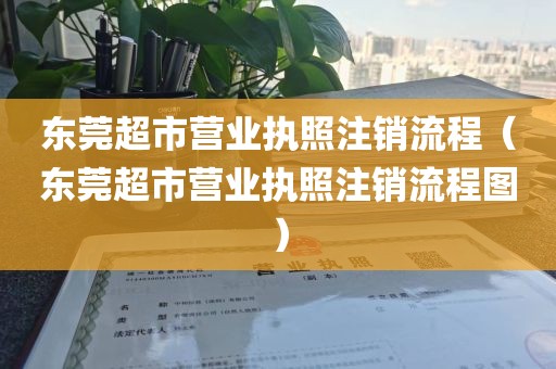 东莞超市营业执照注销流程（东莞超市营业执照注销流程图）
