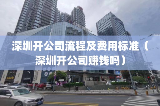 深圳开公司流程及费用标准（深圳开公司赚钱吗）