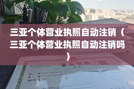 三亚个体营业执照自动注销（三亚个体营业执照自动注销吗）