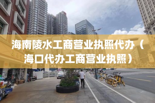 海南陵水工商营业执照代办（海口代办工商营业执照）