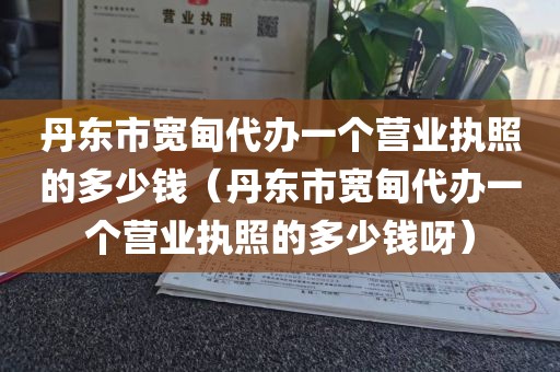 丹东市宽甸代办一个营业执照的多少钱（丹东市宽甸代办一个营业执照的多少钱呀）