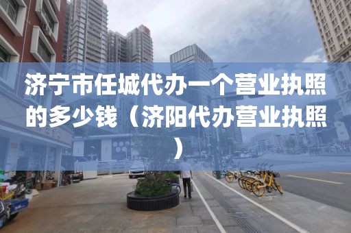 济宁市任城代办一个营业执照的多少钱（济阳代办营业执照）