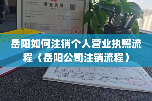 岳阳如何注销个人营业执照流程（岳阳公司注销流程）