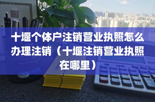 十堰个体户注销营业执照怎么办理注销（十堰注销营业执照在哪里）