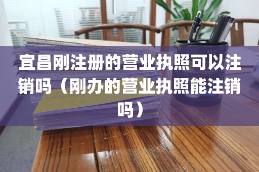 宜昌刚注册的营业执照可以注销吗（刚办的营业执照能注销吗）