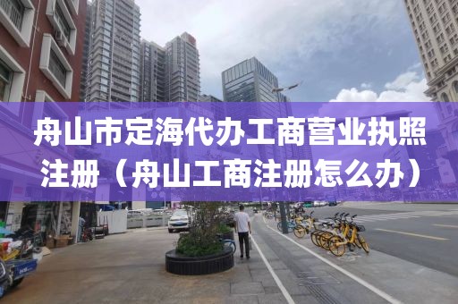 舟山市定海代办工商营业执照注册（舟山工商注册怎么办）