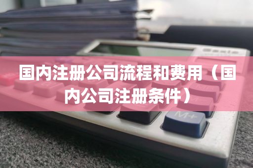 国内注册公司流程和费用（国内公司注册条件）