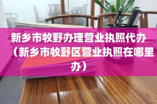 新乡市牧野办理营业执照代办（新乡市牧野区营业执照在哪里办）