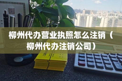 柳州代办营业执照怎么注销（柳州代办注销公司）