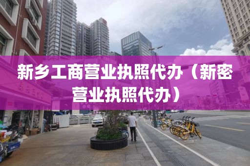 新乡工商营业执照代办（新密营业执照代办）