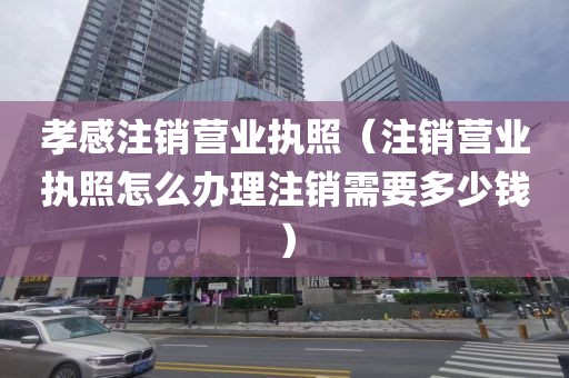 孝感注销营业执照（注销营业执照怎么办理注销需要多少钱）