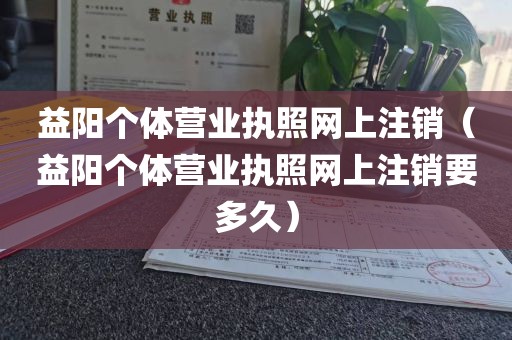 益阳个体营业执照网上注销（益阳个体营业执照网上注销要多久）