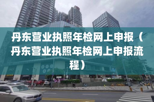 丹东营业执照年检网上申报（丹东营业执照年检网上申报流程）