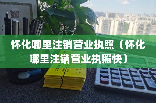 怀化哪里注销营业执照（怀化哪里注销营业执照快）