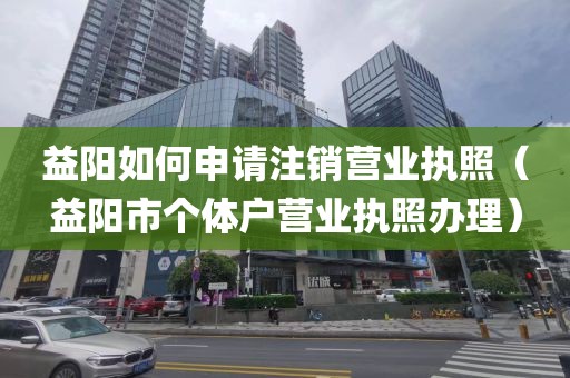 益阳如何申请注销营业执照（益阳市个体户营业执照办理）