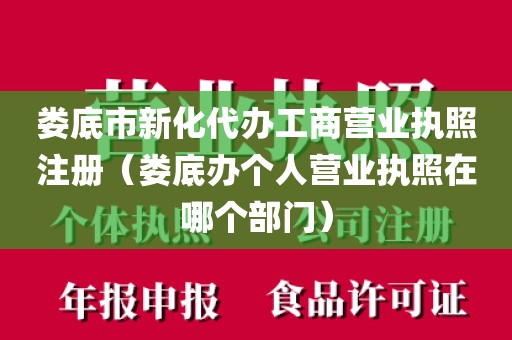 娄底市新化代办工商营业执照注册(娄底办个人营业执照在哪个部门)