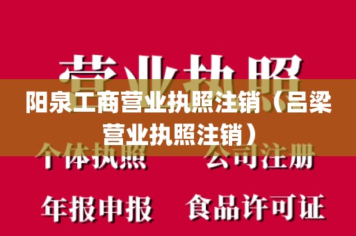 阳泉工商营业执照注销（吕梁营业执照注销）