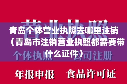青岛个体营业执照去哪里注销（青岛市注销营业执照都需要带什么证件）