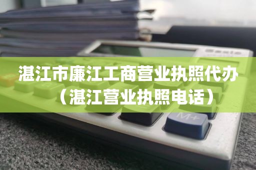 湛江市廉江工商营业执照代办（湛江营业执照电话）