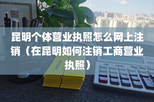 昆明个体营业执照怎么网上注销（在昆明如何注销工商营业执照）
