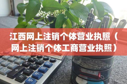 江西网上注销个体营业执照（网上注销个体工商营业执照）