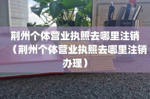 荆州个体营业执照去哪里注销（荆州个体营业执照去哪里注销办理）