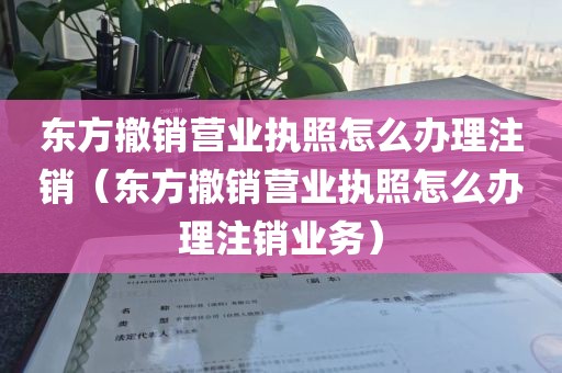 东方撤销营业执照怎么办理注销（东方撤销营业执照怎么办理注销业务）