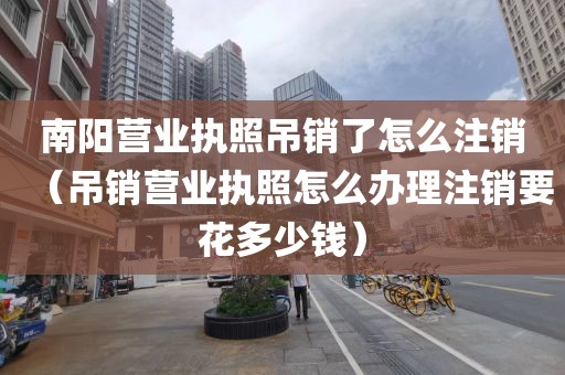 南阳营业执照吊销了怎么注销（吊销营业执照怎么办理注销要花多少钱）