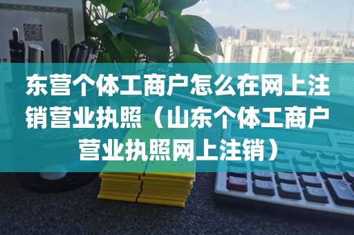 东营个体工商户怎么在网上注销营业执照（山东个体工商户营业执照网上注销）
