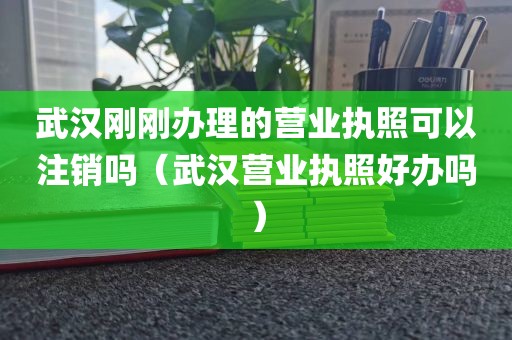 武汉刚刚办理的营业执照可以注销吗（武汉营业执照好办吗）