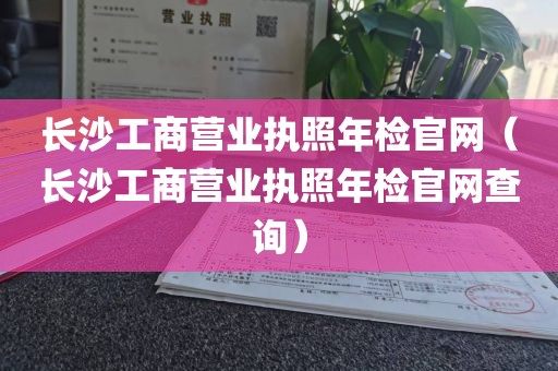 长沙工商营业执照年检官网(长沙工商营业执照年检官网查询)