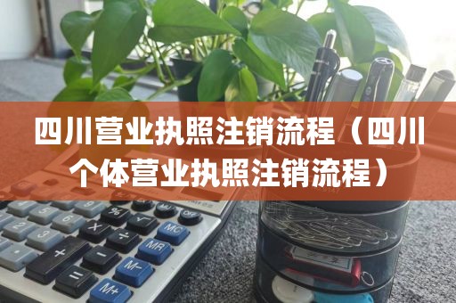 四川营业执照注销流程（四川个体营业执照注销流程）