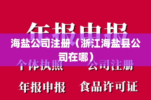 海盐公司注册（浙江海盐县公司在哪）