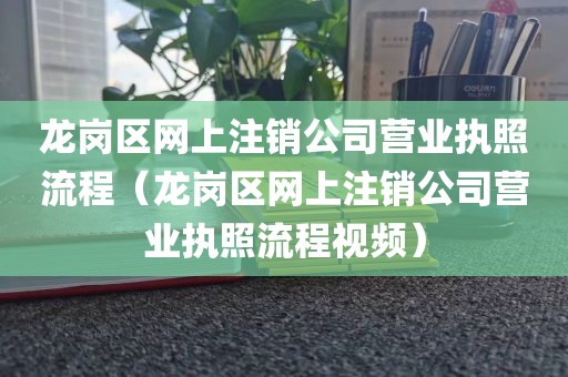 龙岗区网上注销公司营业执照流程（龙岗区网上注销公司营业执照流程视频）