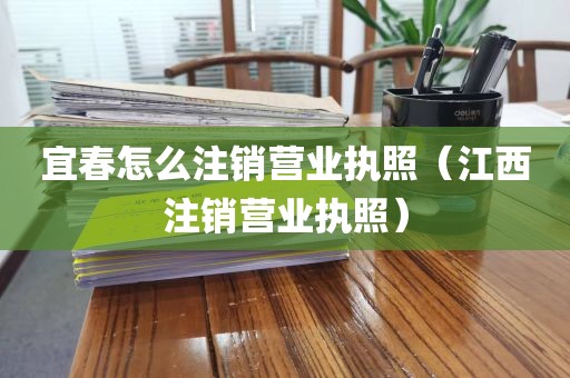 宜春怎么注销营业执照（江西注销营业执照）