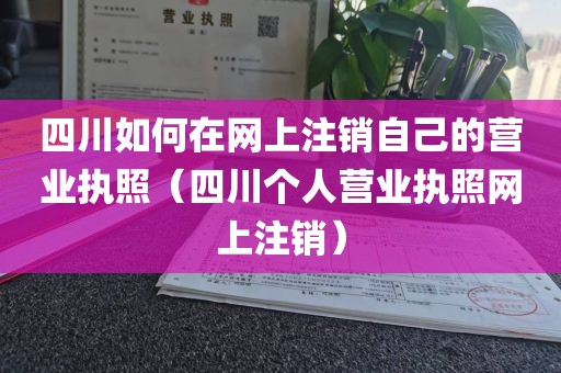 四川如何在网上注销自己的营业执照（四川个人营业执照网上注销）