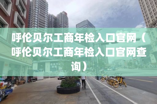 呼伦贝尔工商年检入口官网(呼伦贝尔工商年检入口官网查询)