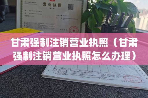 甘肃强制注销营业执照（甘肃强制注销营业执照怎么办理）