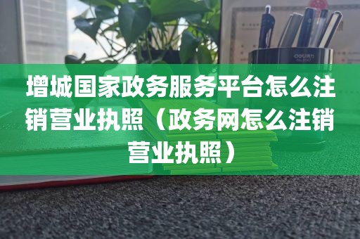 增城国家政务服务平台怎么注销营业执照（政务网怎么注销营业执照）